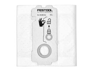 Festool Self Clean Filter Bag Mini Midi-2 5 Pack 204308