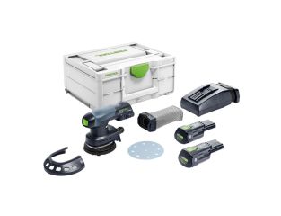 Festool 18v Cordless 125mm Sander ETSC 125 3.0 I-Plus 576372