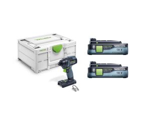 Festool 18v Cordless Impact Driver TID 18 and 2 x 4.0ah Battery