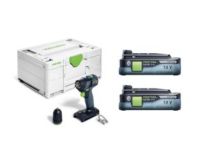 Festool Cordless drill TXS 18-Basic 577287 with 2 x 4ah Batttery