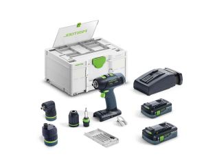 Festool 18v Cordless drill T 18+3 HPC 4,0 I-Set 577610