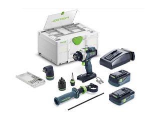 Festool 18v Cordless percussion drill QUADRIVE TPC 18/4 5,0/4,0 I-Set 577624