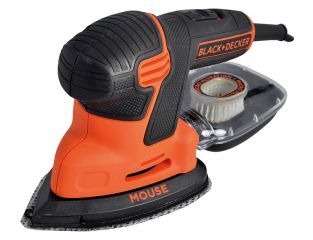 Black & Decker KA2500K-GB Compact Mouse® Sander 120W 240V B/DKA2500K