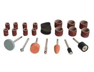 BlueSpot Tools Sanding & Grinding Accessory 31 Piece Kit B/S19019