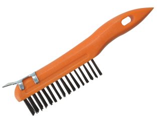 BlueSpot Tools Plastic Wire Brush & Scraper B/S22523