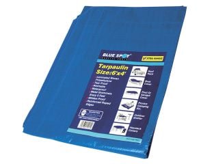 BlueSpot Tools Tarpaulin 1.8 x 1.2m  (6 x 4ft) B/S45921