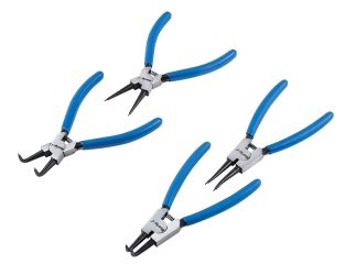 BlueSpot Tools Circlip Pliers Set, 4 Piece B/S8702