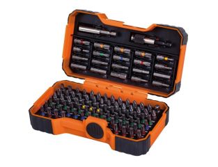 Bahco 59/S100BC Colour Coded Bit Set, 100 Piece BAH59S100BC