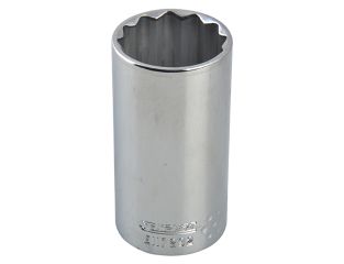 Expert Bi-Hexagon Deep Socket 1/2in Drive 17mm BRIE117283B