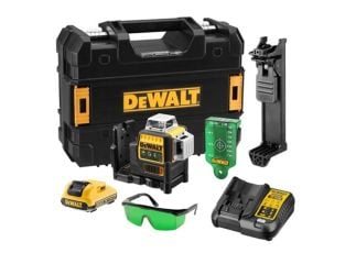 DeWALT DCE089D1G Self-Levelling Green Multi Line Laser 12V 1 x 2.0Ah Li-ion DEW089D1G