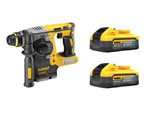 DeWALT DCH273N Brushless XR 3-Mode Hammer 18v and 2 x 5ah PowerStack Battery