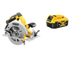 DeWALT DCS570N XR Brushless Circular Saw 184mm 18V and 1 x 5ah Battery