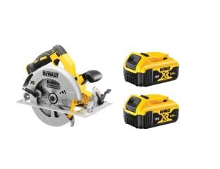 DeWALT DCS570N XR Brushless Circular Saw 184mm 18V and 2 x 5ah Battery