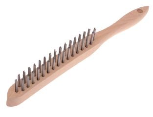 Faithfull 580/2 Lightweight Scratch Brush - 2 Row FAI5802