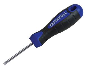 Faithfull Bradawl Soft Grip Handle Chisel Tip FAIBRADCP