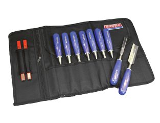 Faithfull 12 Pocket Chisel Roll 32 x 68cm FAICR12