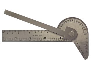 Faithfull Multi Purpose Angle Protractor 100mm (4in) FAIGAUGEMULT