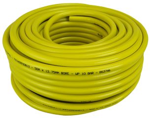 Faithfull Heavy-Duty Reinforced Builder's Hose 50m 12.5mm (1/2in) Diameter FAIHOSE50B12