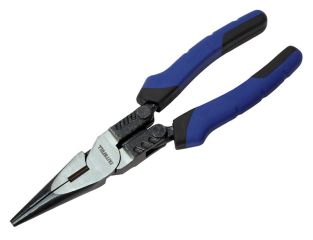 Faithfull High-Leverage Long Nose Pliers 230mm (9in) FAIPLHLLN9