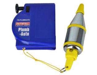 Faithfull Plumb-Auto Automatic Plumb Line 400g (14oz) FAIPLUMBAUTO