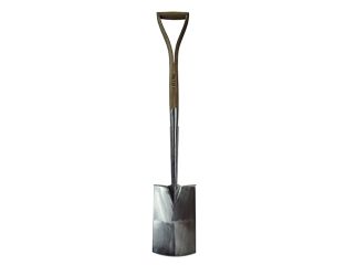 Faithfull Prestige Stainless Steel Digging Spade Ash Handle FAIPRESDSSS