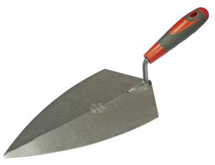 Faithfull Philadelphia Pattern Brick Trowel Soft Grip Handle 11in FAISGTB11P