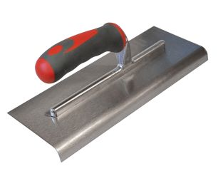 Faithfull Edging Trowel Soft Grip Handle 11 x 4.3/4in FAISGTEDGE11