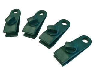 Faithfull Tarpaulin Clips - Set of 4 FAITARPCLIPS