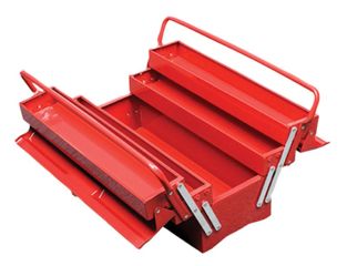 Faithfull Metal Cantilever Toolbox - 5 Tray 49cm (19in) FAITBC519