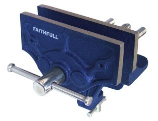 Faithfull Woodcraft Vice 150mm (6in) - Clamp Mount FAIV34