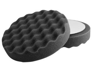 Flexipads World Class Black Waffle Super Soft Finishing Pad 150mm FLE44740