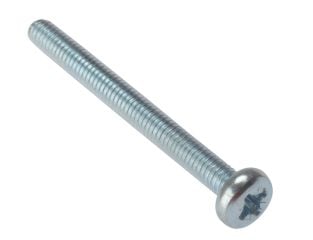 ForgeFix Machine Screw Pozi Compatible Pan Head ZP M3 x 8mm Bag 25 FORMSPH38M