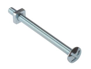 ForgeFix Roofing Bolt ZP M6 x 100mm Bag 25 FORRBN6100M