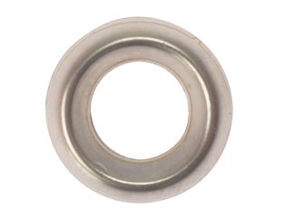 ForgeFix Screw Cup Washers Solid Brass Nickel Plated No.10 Bag 200 FORSCW10NM