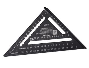 Hultafors Metric Rafter Square 18cm HUL257010