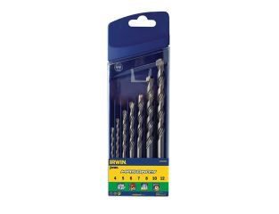 IRWIN Masonry Drill Bit Set, 7 Piece IRW10501893