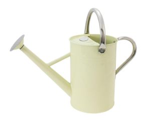 Kent & Stowe Metal Watering Can Vintage Cream 4.5 litre K/S34898