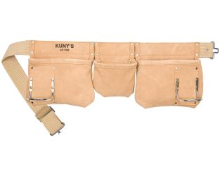 Kuny's AP-1300 Carpenter's Apron 5 Pocket Suede Leather KUNAP1300