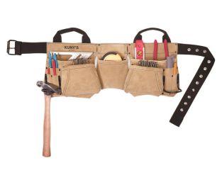 Kuny's AP-622A Carpenter's Apron Split Grain Leather KUNAP622