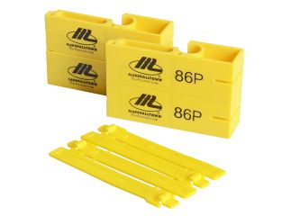 Marshalltown 86P Plastic Line Blocks (Pack 2) M/T86P