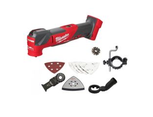 Milwaukee M18 Fuel 18v Brushless Multi Tool with Accessories M18FMT-0 4933478491