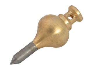 Monument 246U Brass Plumb Bob 43g (1.1/2oz) Size 00 MON246