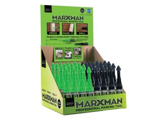 Marxman MarXman Standard & Deep Hole Professional Marking Tools (CDU of 30) MRXMIX30GRN