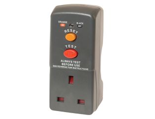 Masterplug Safety RCD Adaptor MSTARCDKGMP