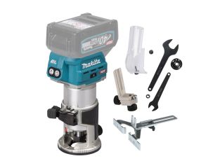 Makita 40v XGT 1/4" & 3/8" Brushless Router Body Only RT001GZ