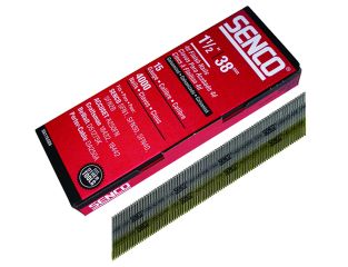 Senco Chisel Smooth Brad Nails Galvanised 15G x 38mm (Pack 4000) SENDA17EAB