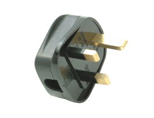 SMJ Black Fused Plug 13A (Trade Pack 20) SMJTB13FP