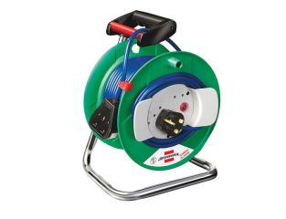 Brennenstuhl Garant G Garden Cable Reel 240V 13A 1-Socket 25m BRE1141743 1141743