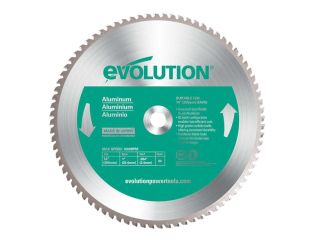 Evolution Aluminium Cutting Chop Saw Blade 355 x 25.4mm x 80T EVLRP3552580