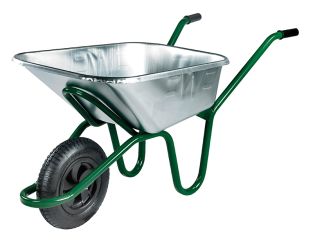 Walsall 120L Galvanised Invincible Wheelbarrow WALIGVPDD